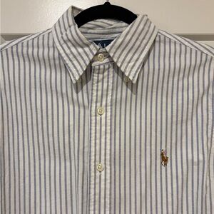 Ralph Lauren Pony Collection | Light Blue Button-Down Shirt